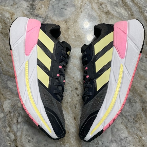 adidas Adistar CS Running  Performance Shoes Greyfive/Almostyellow/Beampink W 11 - Picture 13 of 13